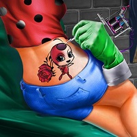 Игра Тату Леди Баг Игра Тату Леди Баг