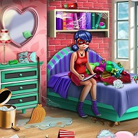 Игра Уборка с Леди Баг Игра Уборка с Леди Баг