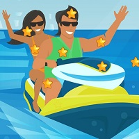 Игра Водные развлечения поиск звезд Игра Водные развлечения поиск звезд
