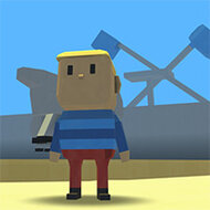 Игра Американские горки в парке аттракционов 3д