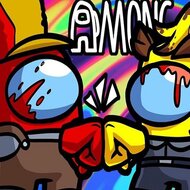 Игра Амонг Ас: фруктовый ниндзя