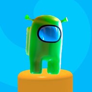 Игра Амонг Ас: падающие ребята