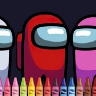 Игра Амонг Ас раскраска