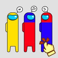 Игра Амонг Ас: сортировка по цветам