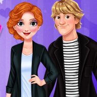 Игра Анна и Эльза: двойное свидание