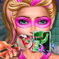 Игра Барби: лечение языка