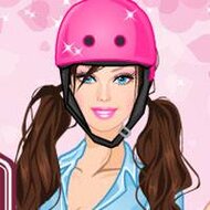 Игра Барби на роликах