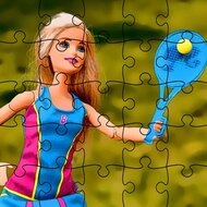 Игра Барби: пазлы