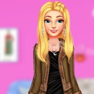 Игра Барби: зимняя одевалка