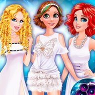 Игра Белая вечеринка принцесс