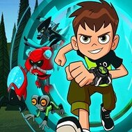 Игра Бен 10 на полной скорости
