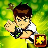 Игра Бен 10 пазлы