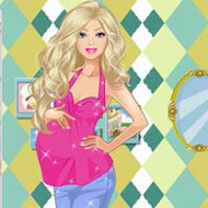 Игра Беременная Барби