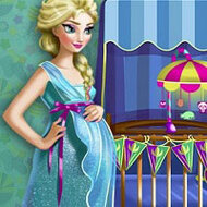 Игра Беременная Эльза готовится к материнству