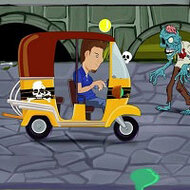 Игра Безумные гонки на тук-туке