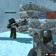 Игра Блочный боевой спецназ 2