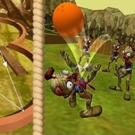 Игра Боулинг с зомби