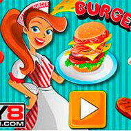 Игра Бургер тайм