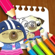 Игра Чип и Картошка: раскраски