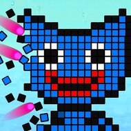 Игра Цветной пиксельный шутер