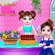 Игра Цветочный магазин малышки Тейлор