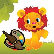 Игра Детские раскраски с животными