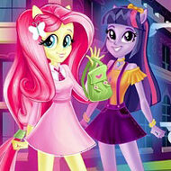 Игра Девочки Эквестрии собираются в школу