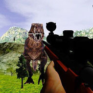 Игра Динозавры стрелялки