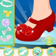Игра Дизайн туфель для русалочки