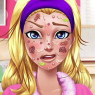 Игра Для девочек уход за лицом