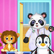 Игра Доктор Панда больница