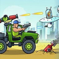 Игра Джип зелёный