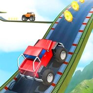 Игра Джипы: трюки на рампе