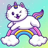 Игра Единороги: пазлы