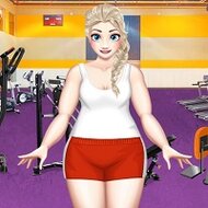 Игра Эльза худеет