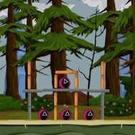 Игра Энгри Бердс: в кальмара