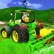 Игра Фермер на Тракторе