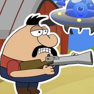 Игра Фермеры против пришельцев