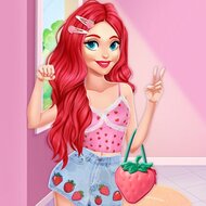 Игра Фруктовые принты для принцесс