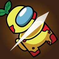Игра Фруктовый ниндзя: Амонг Ас