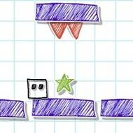 Игра Геометрия Даш: бумажный мир