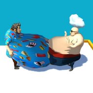 Игра Гонка толстяков