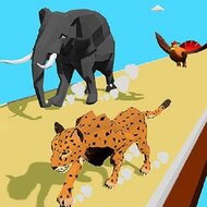 Игра Гонка животных
