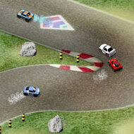 Игра Маленькие машинки: Вид сверху