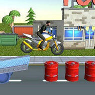 Игра Гонки на мотоциклах с трюками