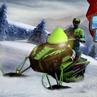 Игра Гонки на снегоходах: мультиплеер