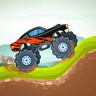 Игра Гонки по холмам на монстр-траке