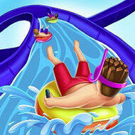 Игра Гонки в аквапарке 4