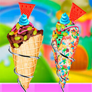 Игра Готовим домашнее мороженое