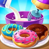 Игра Готовим пончики 2